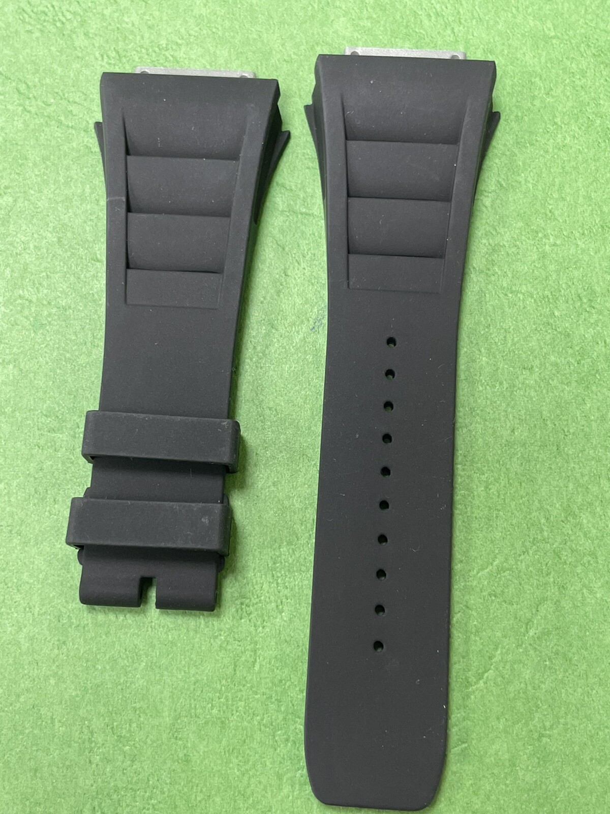 Authentic Vagenari Rubber Strap for Richard Mille RM011M Red Black Hkl150