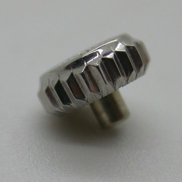 1950’s Super Oyster Crown Stainless Steel Rolex Crown Vintage Watch Part (X4)