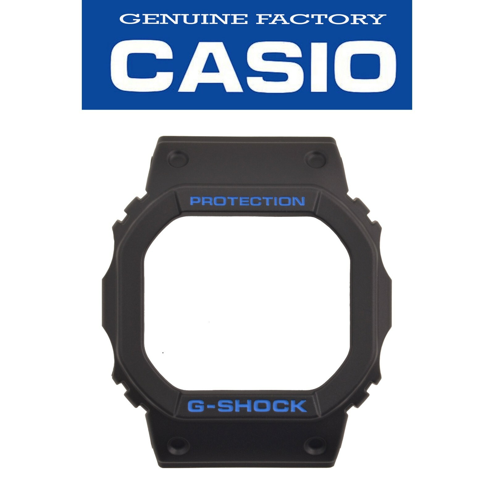 CASIO G-SHOCK Watch Band Bezel Shell DW-5600BBM-1 Black Rubber Cover
