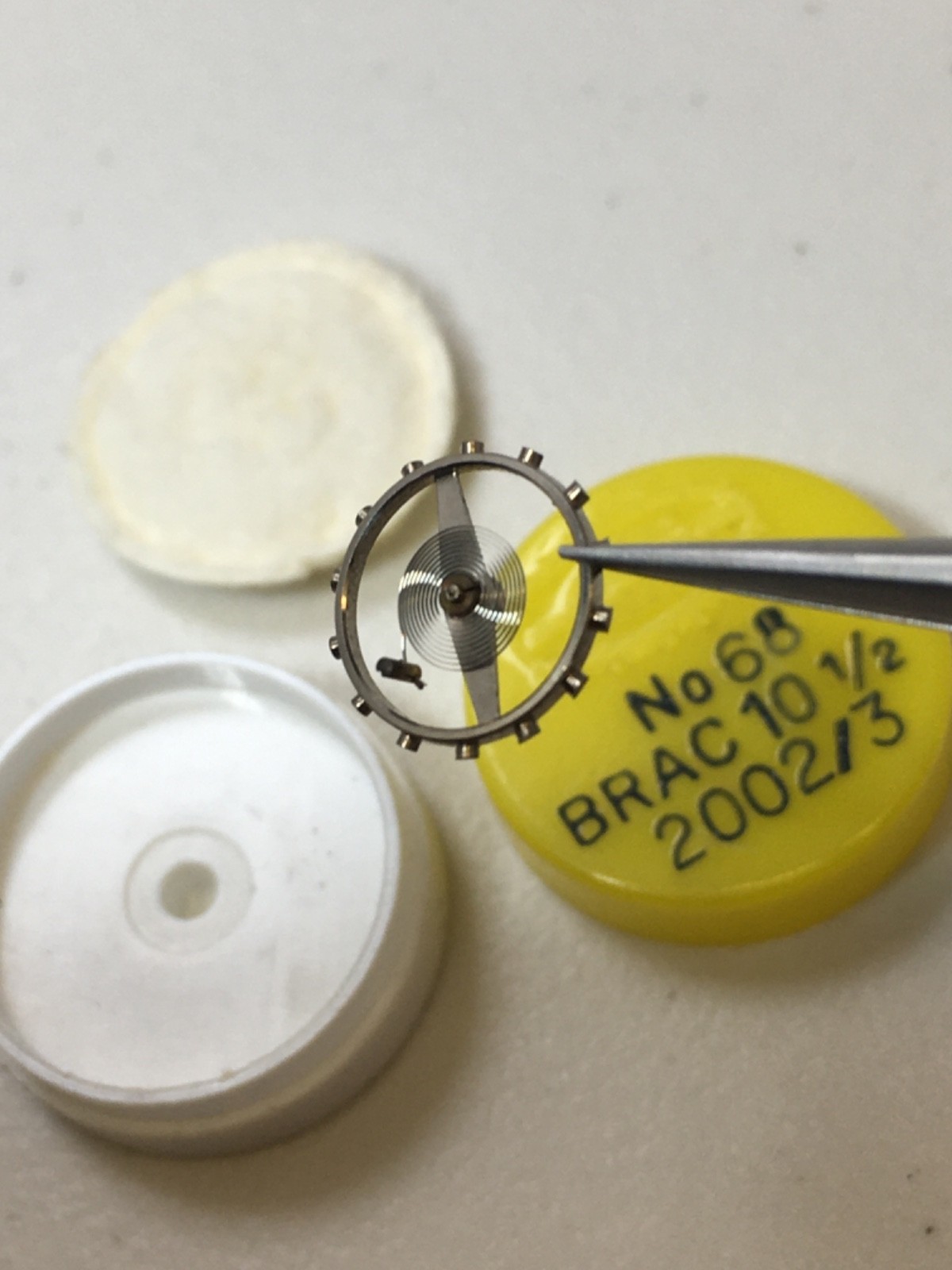 Brac 2002/3 Balance Complete Wrist Watch Part #721 New Old Stock