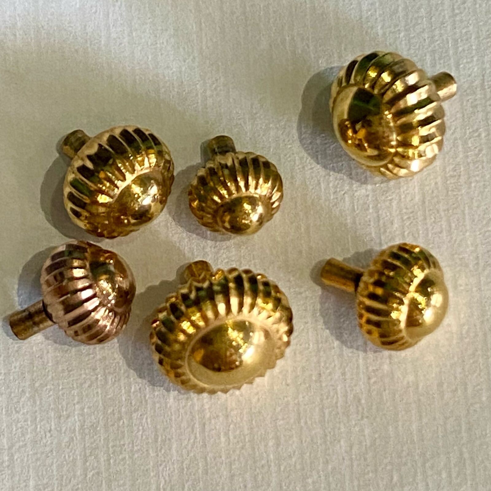 6 Stainless Steel Borgel / Onion / Pumpkin Crowns For Luxury Watches – Tap 10