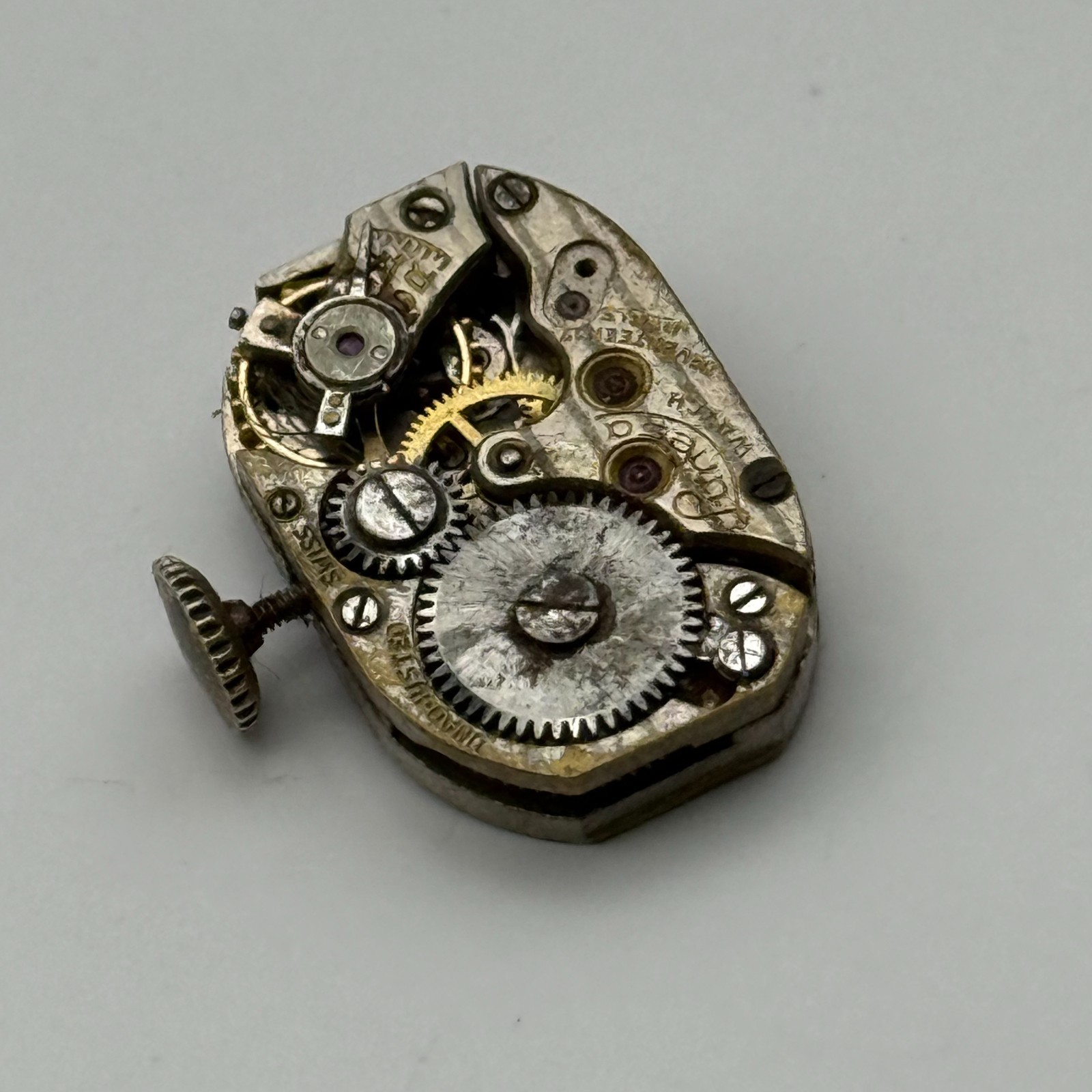 Lunesa 21 Watch Movement 17 Jewels Swiss Calibre L21 Parts Repair 12.8mm