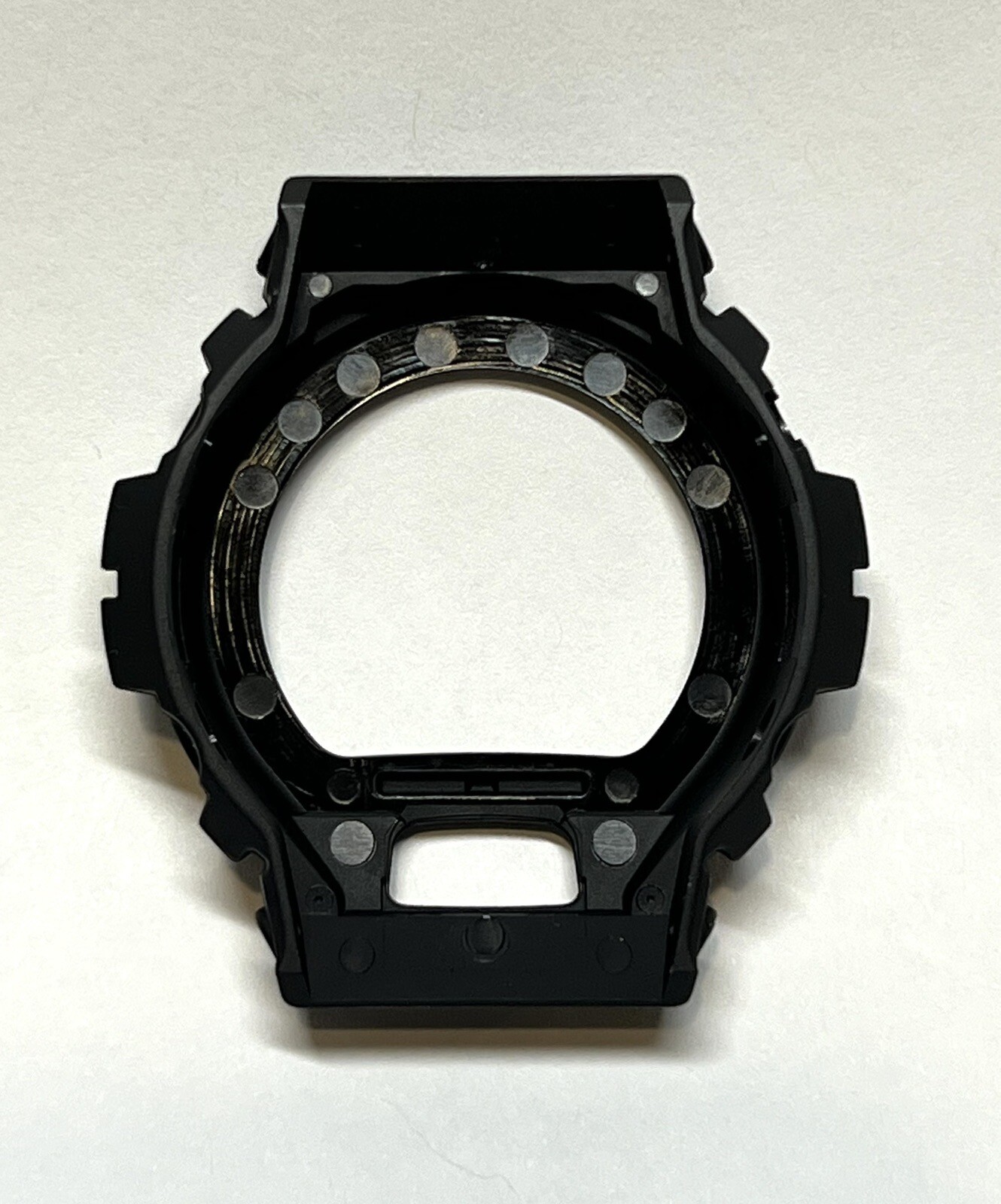 Genuine Casio Replacement part Bezel for DW6640RE-1 ALL BLACK 40TH ANNIVERSARY *