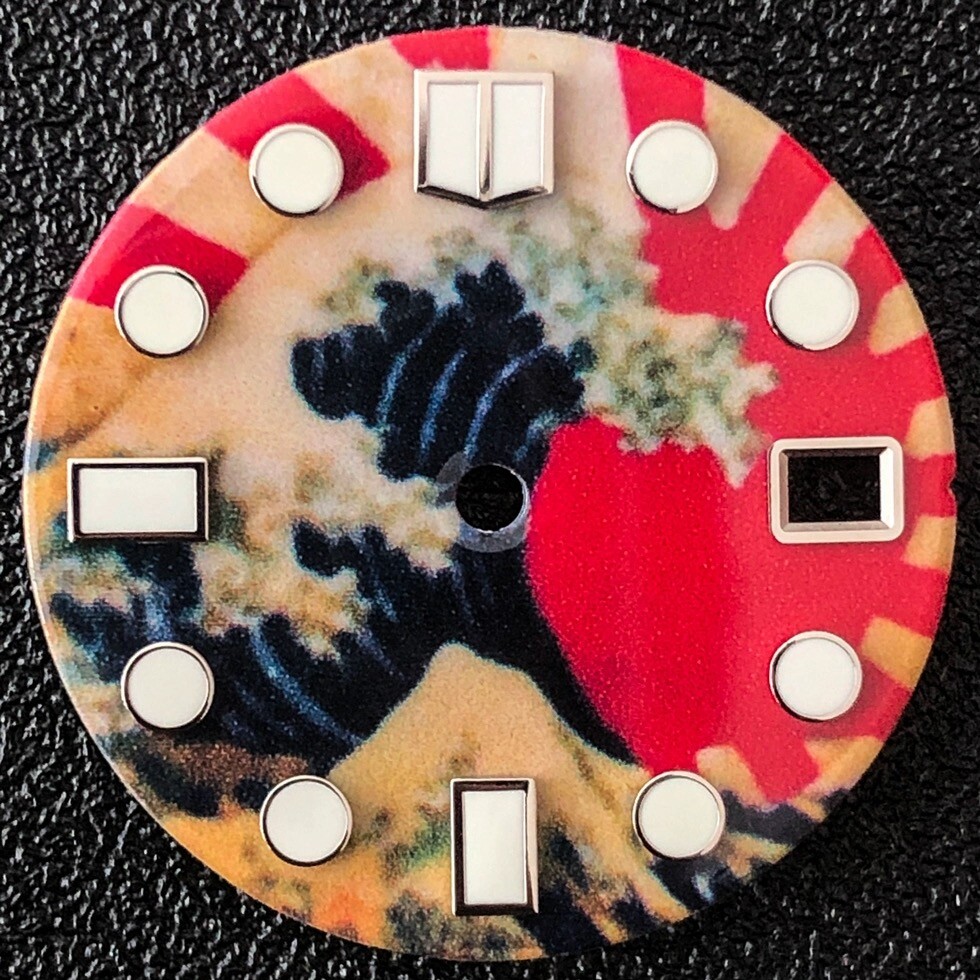 28.5mm Color Arts Luminous Watch Dial for NH35/36