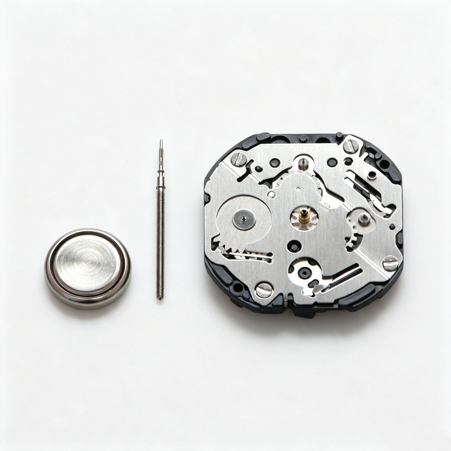 3 Hands 3 Eyes Quartz Watch Movement Parts Durable Strong For Japan VX3JE Watch