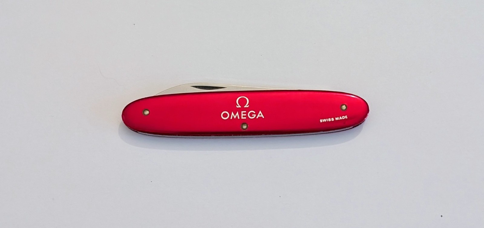Omega Watch Pocket Knife Swiss Made Norman M Morris Corp New York Victorinox