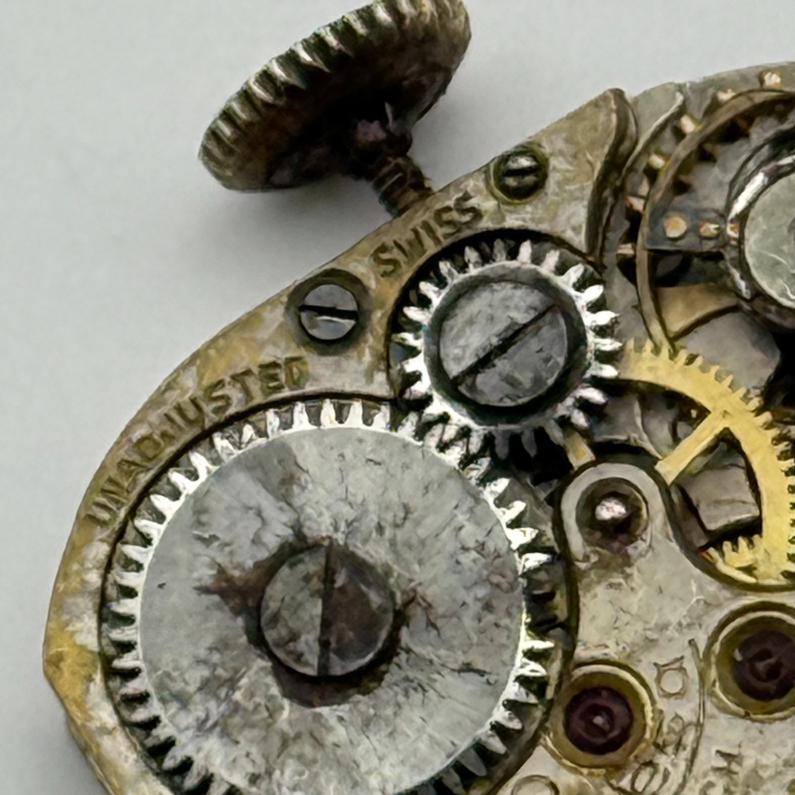Lunesa 21 Watch Movement 17 Jewels Swiss Calibre L21 Parts Repair 12.8mm