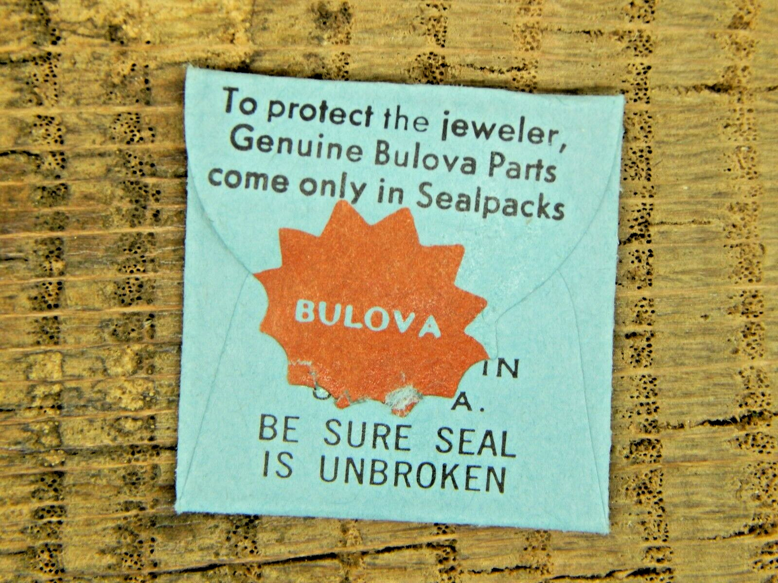 Genuine Bulova CAL 10BPAD Date Star Part Number 598B Watch Part NEW OLD STOCK