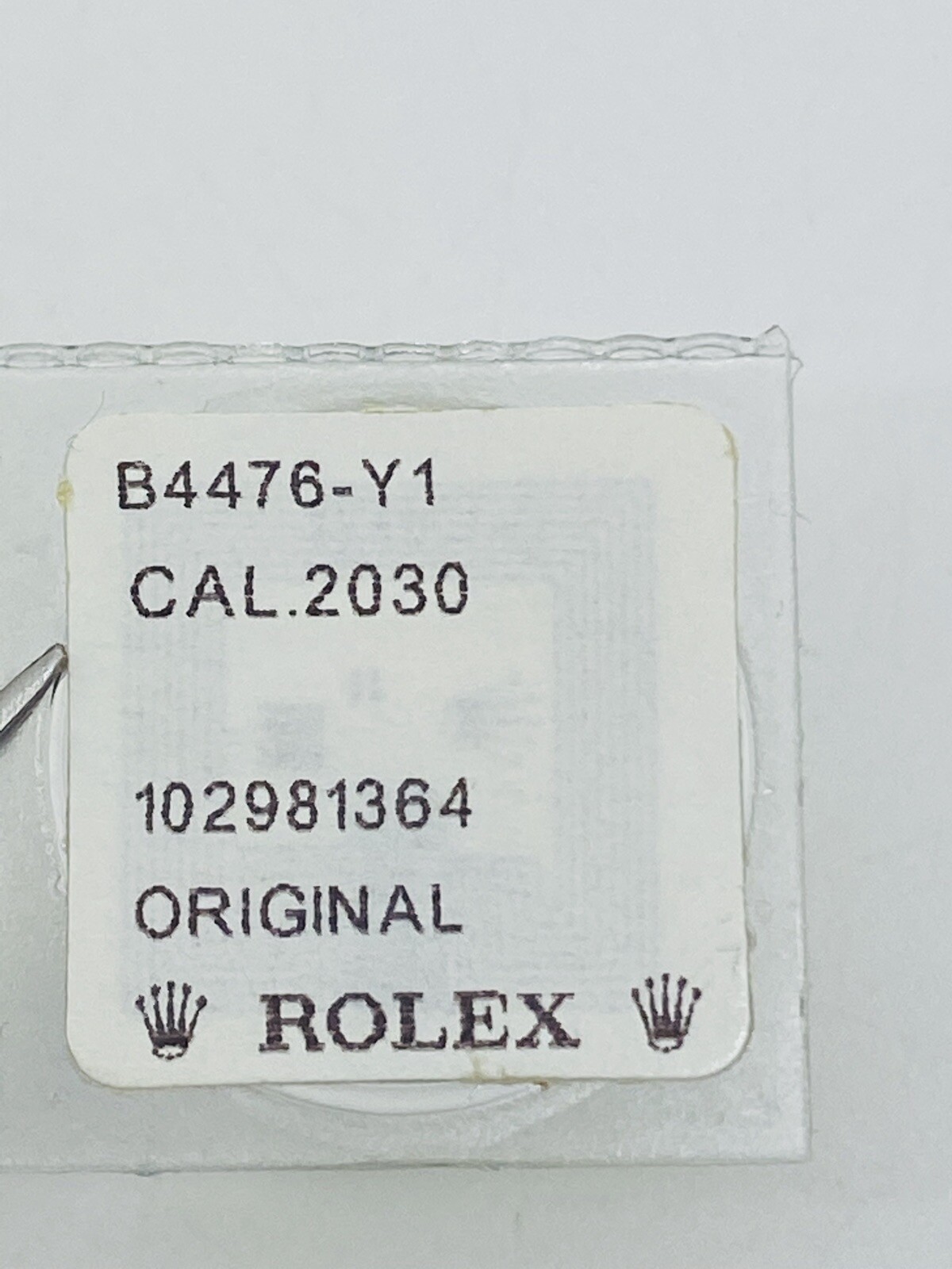 Brand New Axle For Oscillating Weight Calibre 2030 2035 Part # 4476 Original