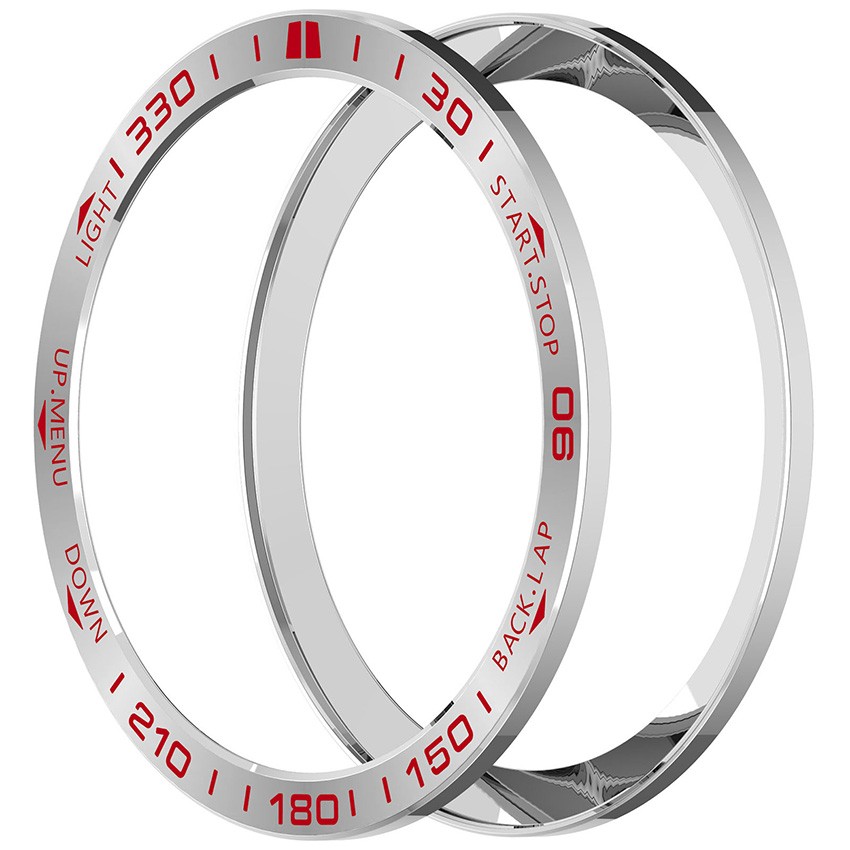Stainless Steel Watch Bezel Protector For Garmin Fenix8 AMOLED SOLAR 47MM 51MM