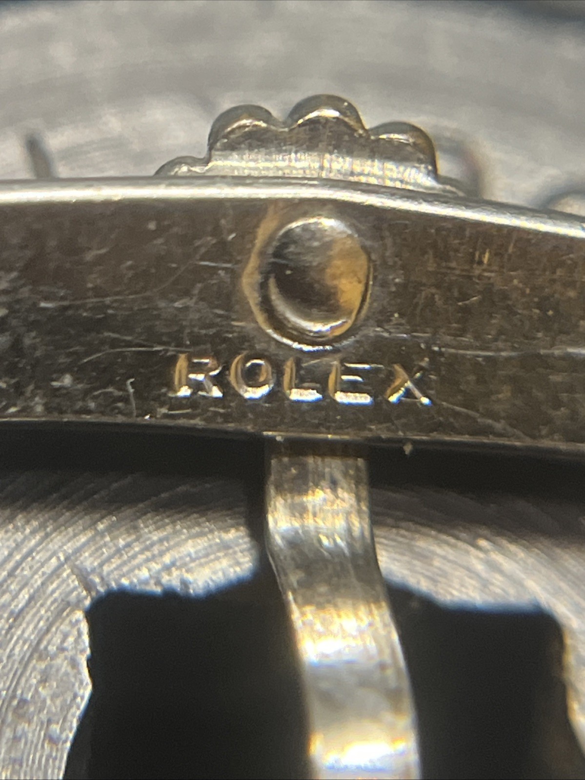 Genuine 1960’s Rolex 16mm Stainless Steel Buckle (2/3)