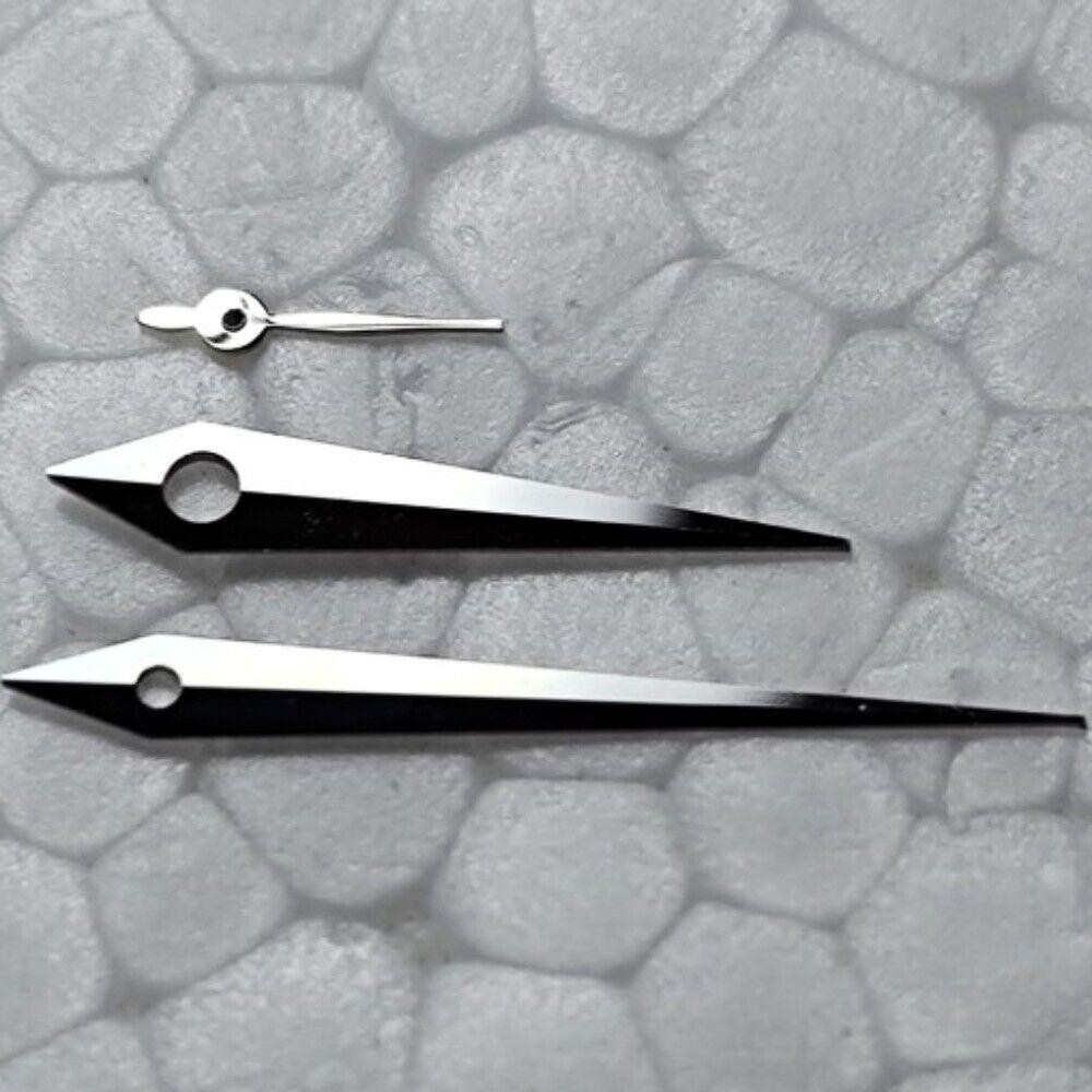 2 Sets Polished Silver Watch Hand Set for TIANJIN Seagull ST17 Movement