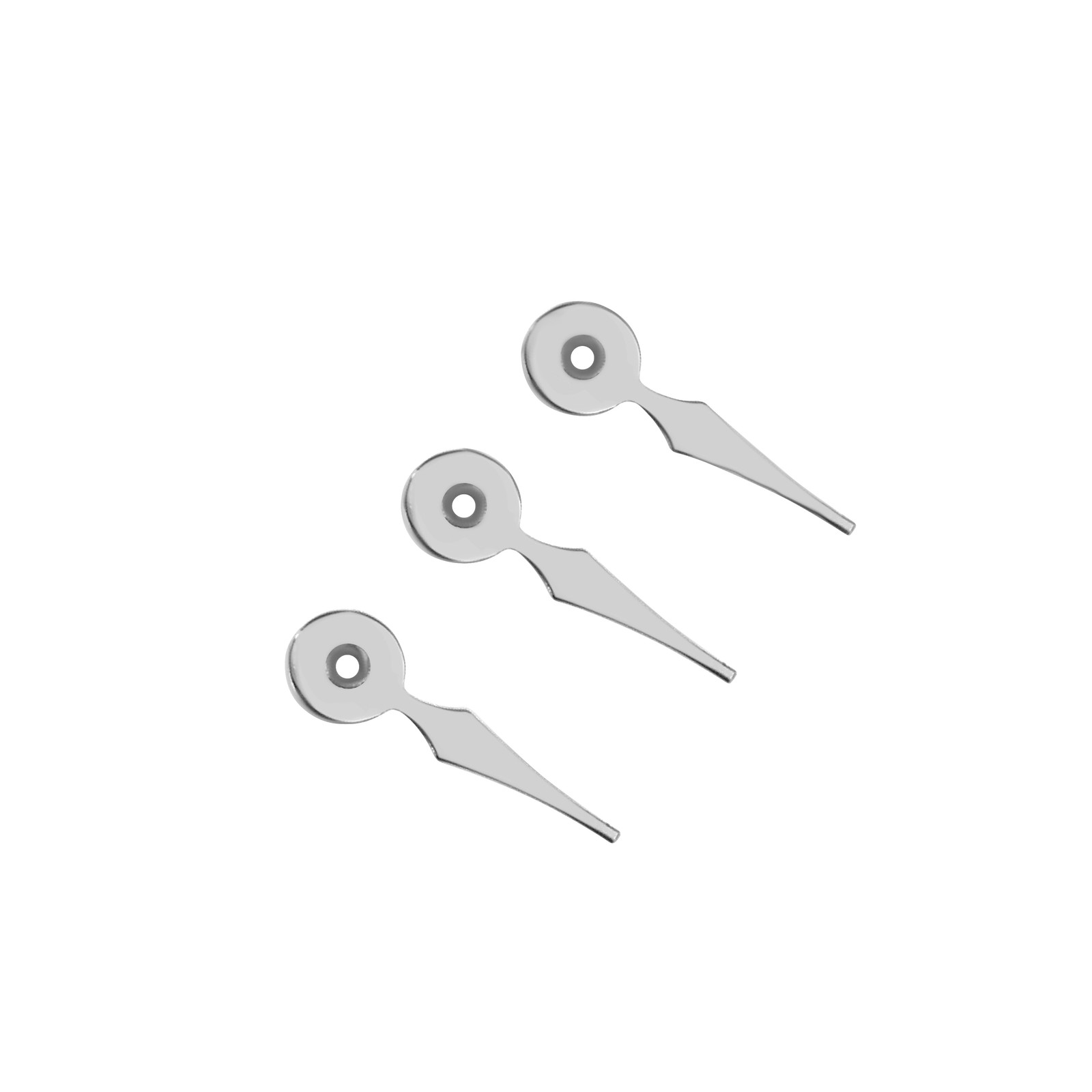 Silver Chronograph Hand Replacement For Omega ETA 2892-17 Movement