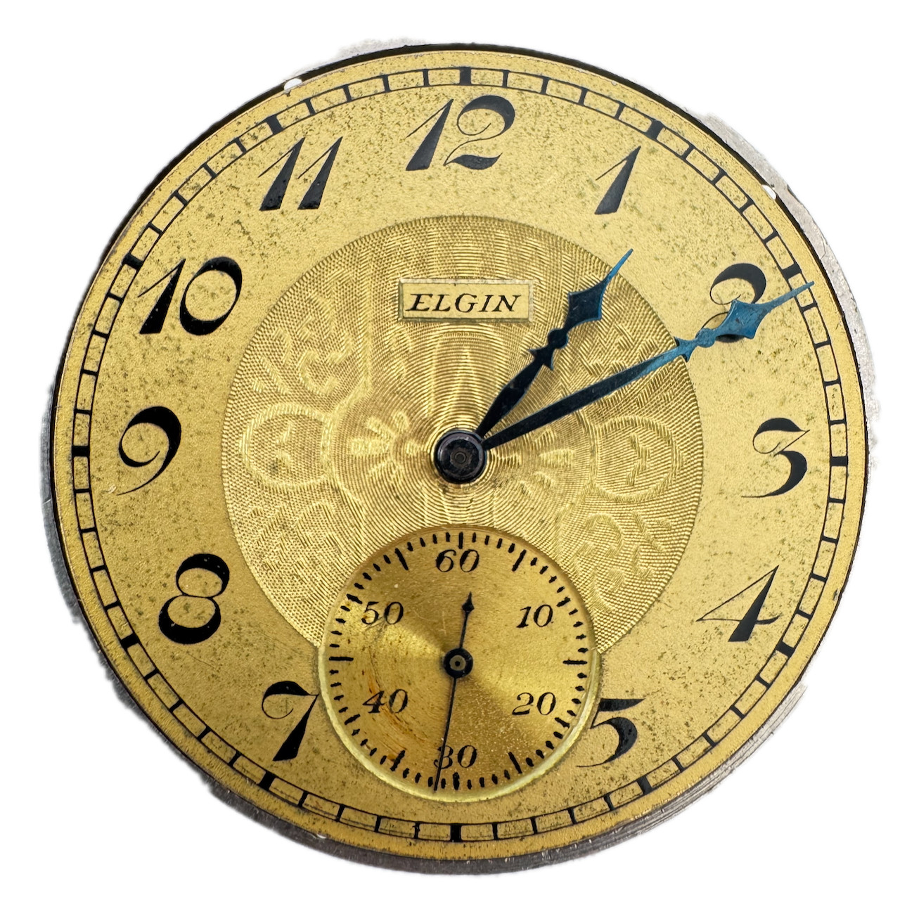 Antique 12s Elgin 3 17 Jewel Mechanical Pocket Watch Movement 345 USA fParts