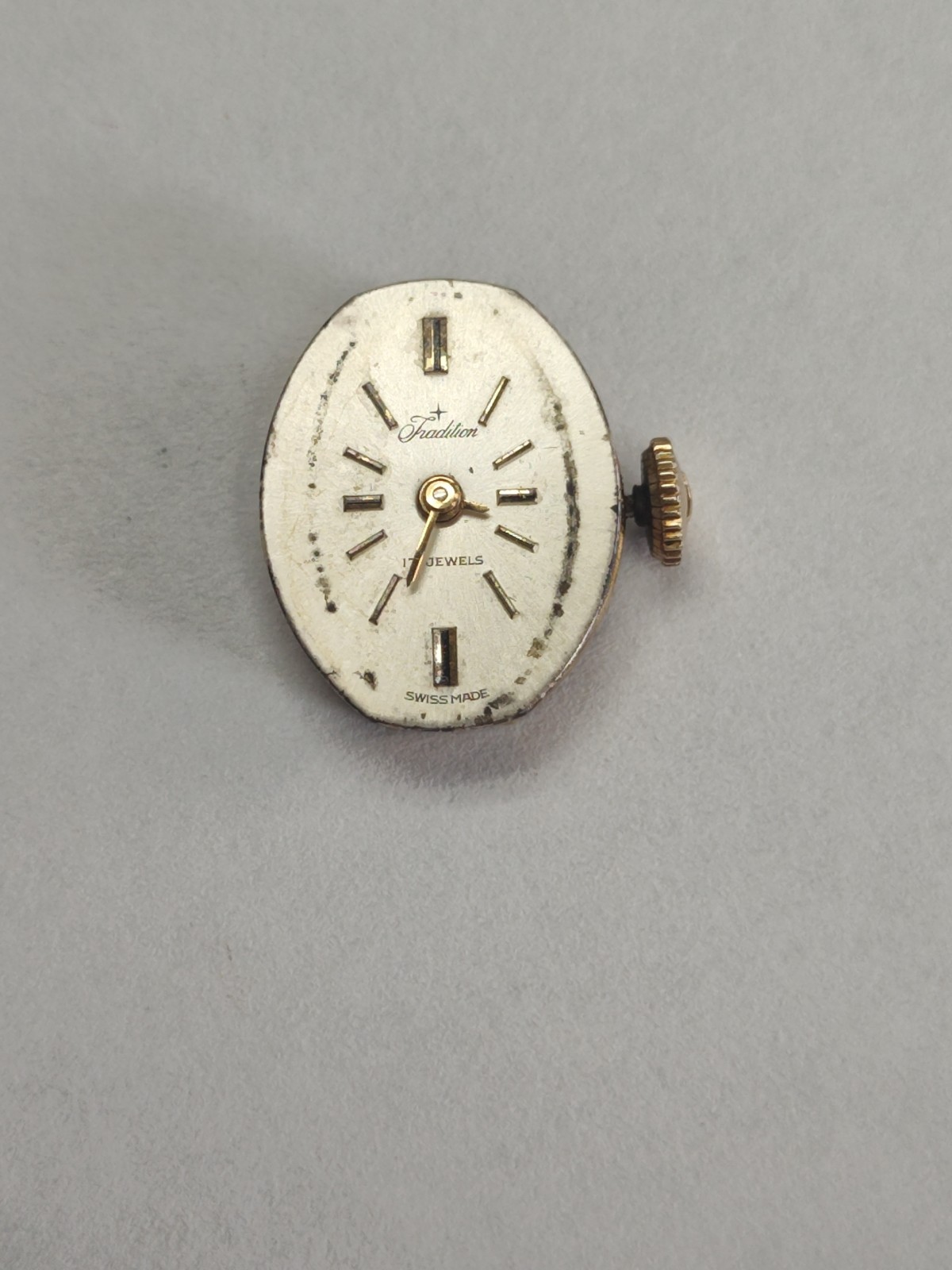 Vintage A. Schild 1977 Elgin 17 jewel ladies wrist watch movement –Tradition