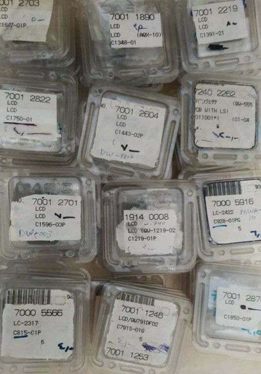 Vintage Original LCD Display Screen Casio Chooes from list ( 1) NOS