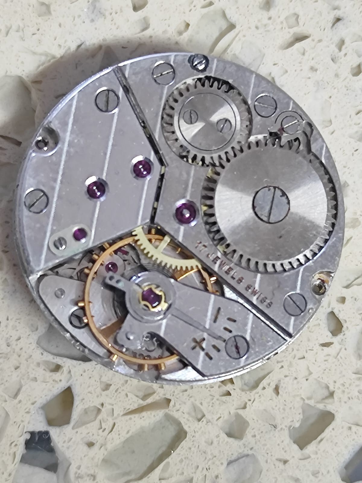 PESEUX P 320 Movement Working for parts Used