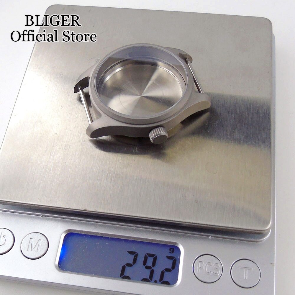 200M Waterproof 39mm Titanium Material Dive Watch Pilot Case Sapphire Glass 2023