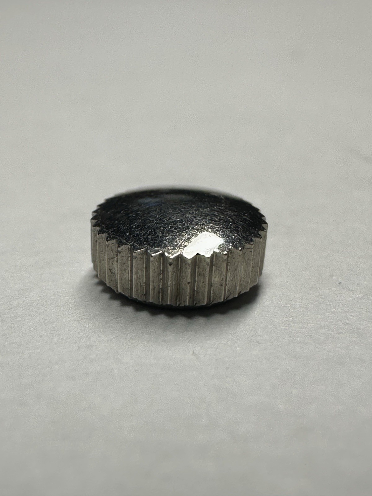 Unbranded Stainless Steel Watch Crown 6mm x 2.5mm