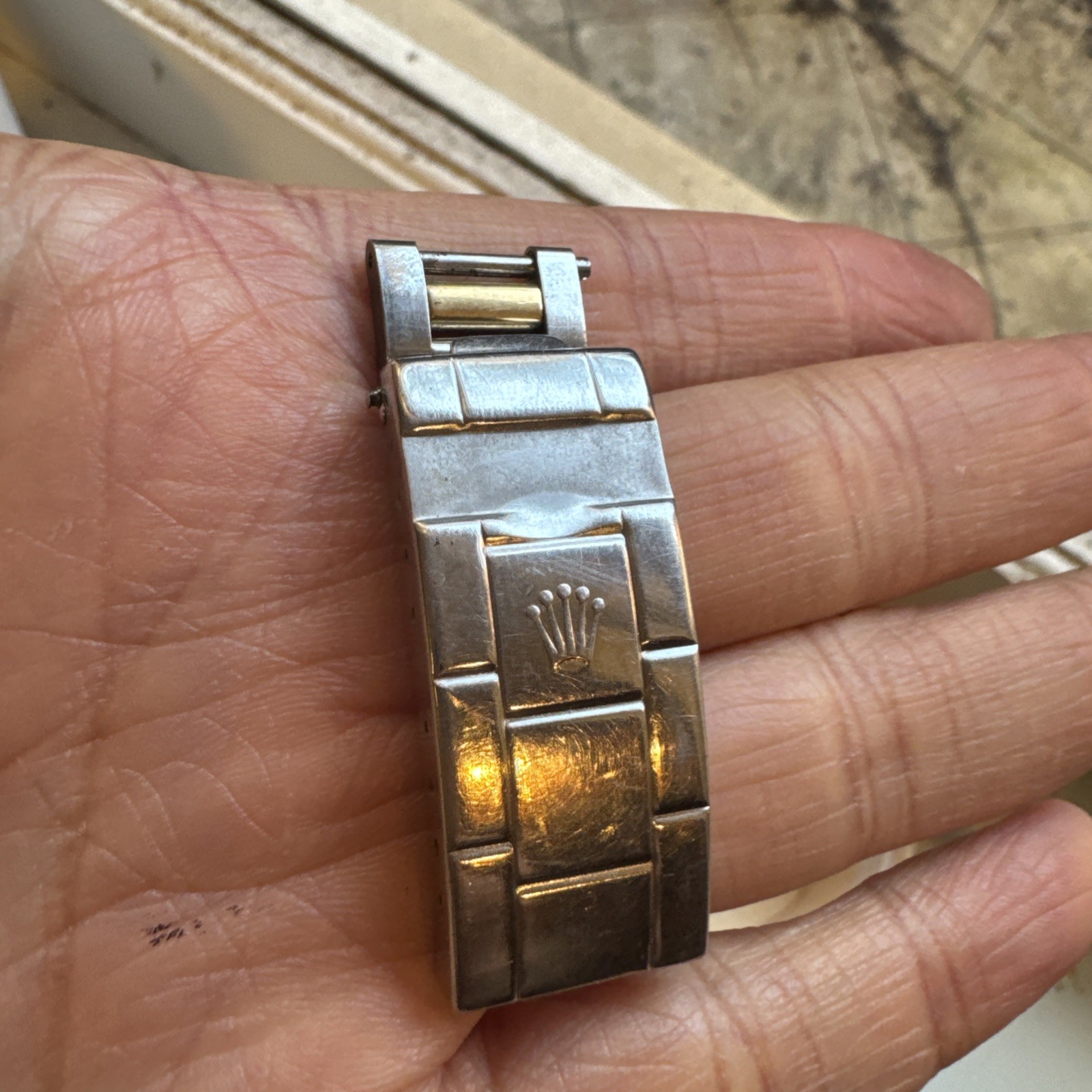 Vintage Rolex 93153-18 16613 16803 Submariner clasp P10 Circa 1991 (A)