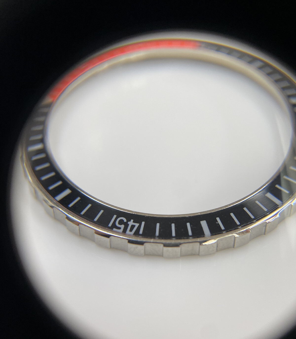 Genuine Bulova Snorkel Bakelite 38mm Bezel Insert Case # 7202-4 Caliber 11AOAACB
