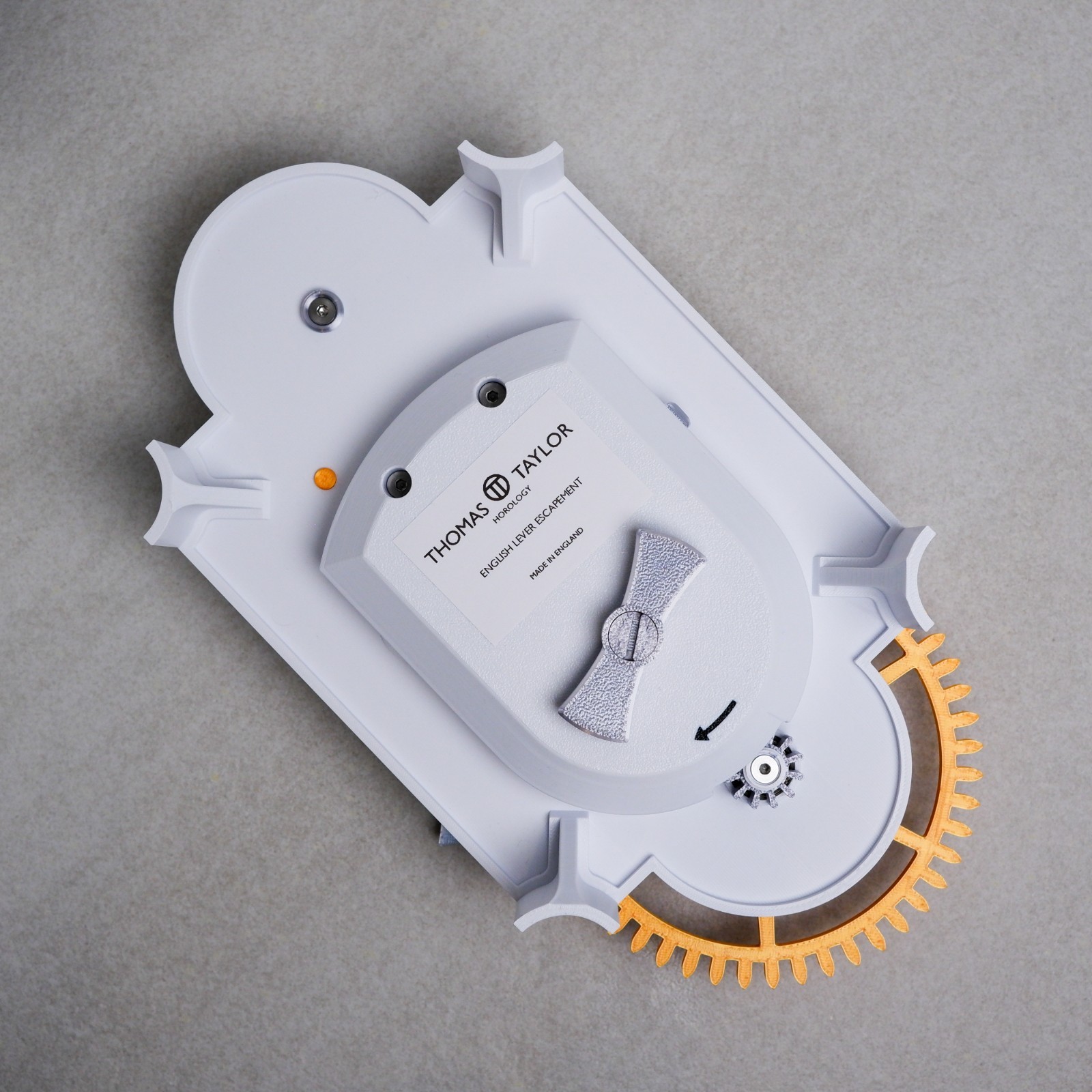 English Lever Escapement Demonstration Model