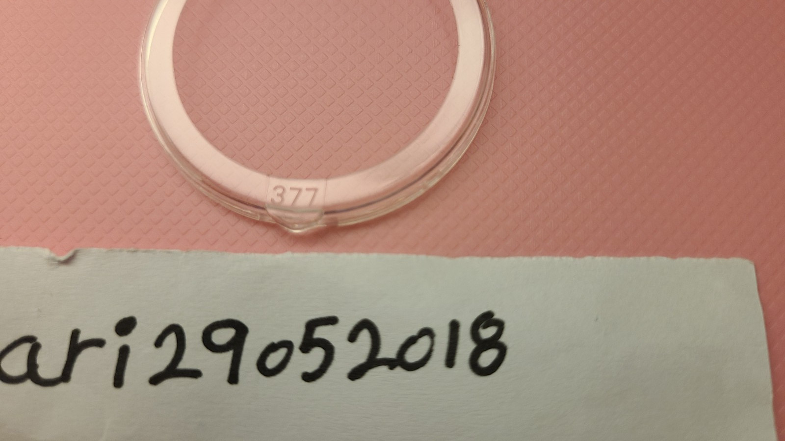 Tudor Plastic Protector Bezel 377 for Black Bay 58 GMT 7939G1A0NRU