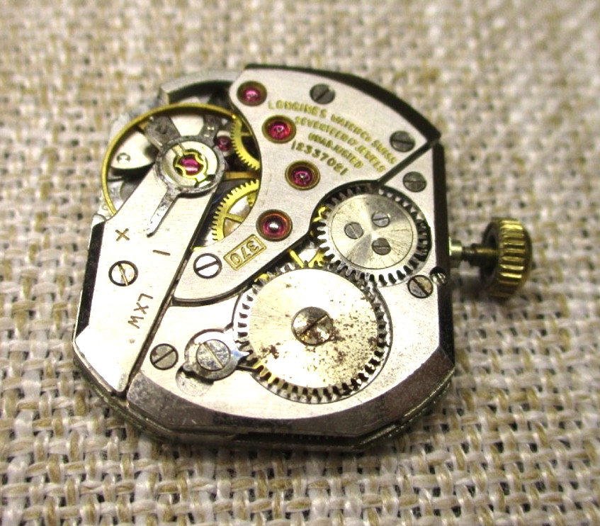 Longines Movement cal 370, working, complete