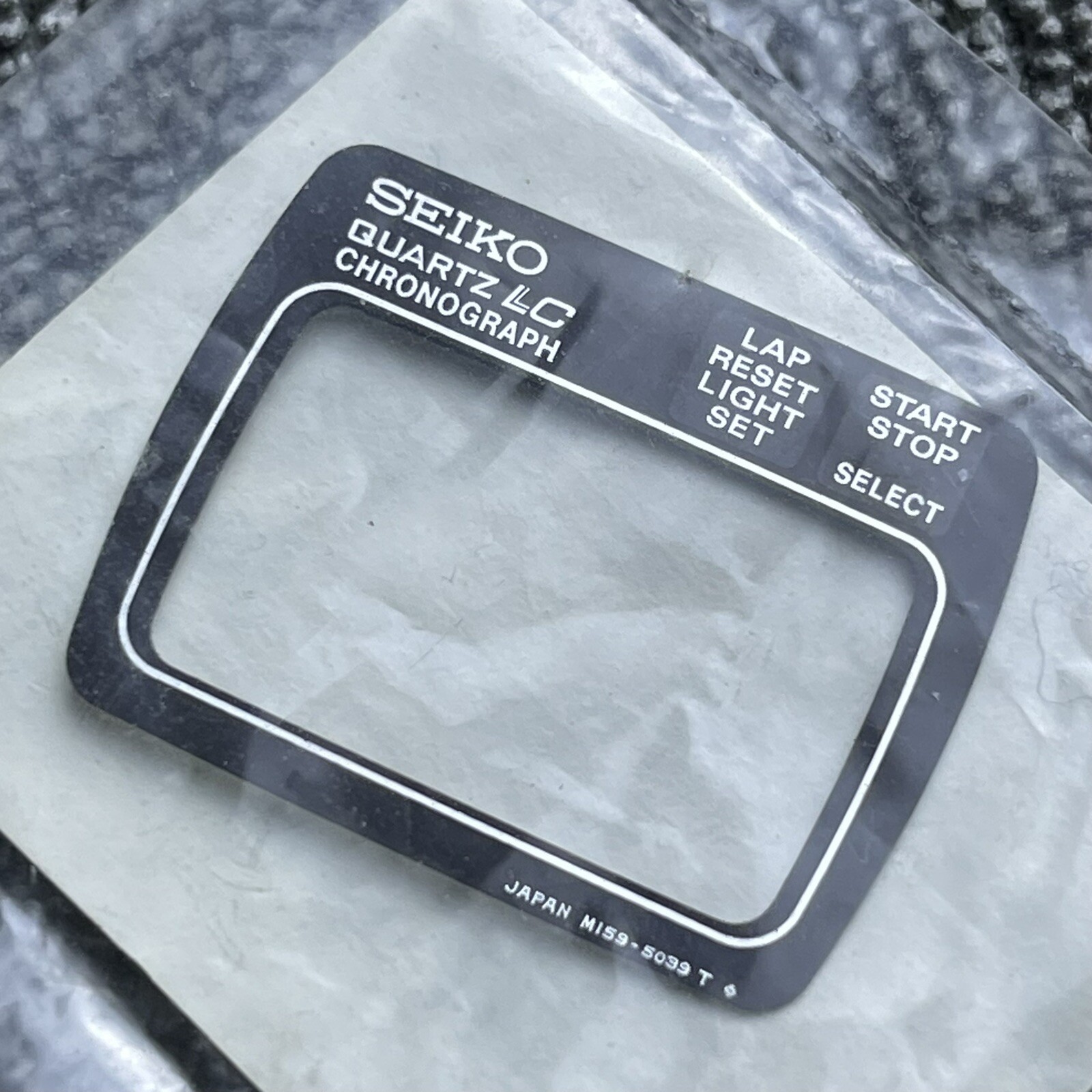 NEW OLD STOCK PANEL COVER QUARTZ LC SEIKO M159-5039