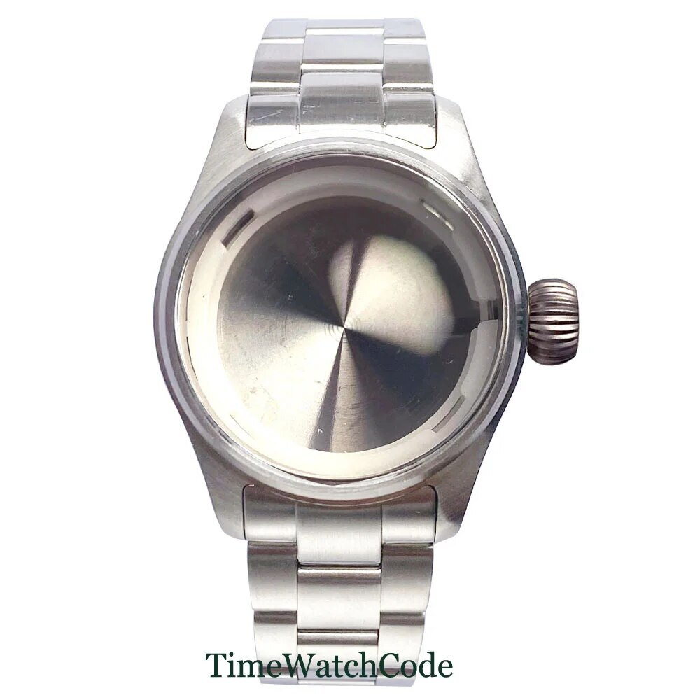 Fit NH34 NH35 NH36 NH38 Pilot Diving Watch Case 39mm Sappire Crystal Waterproof