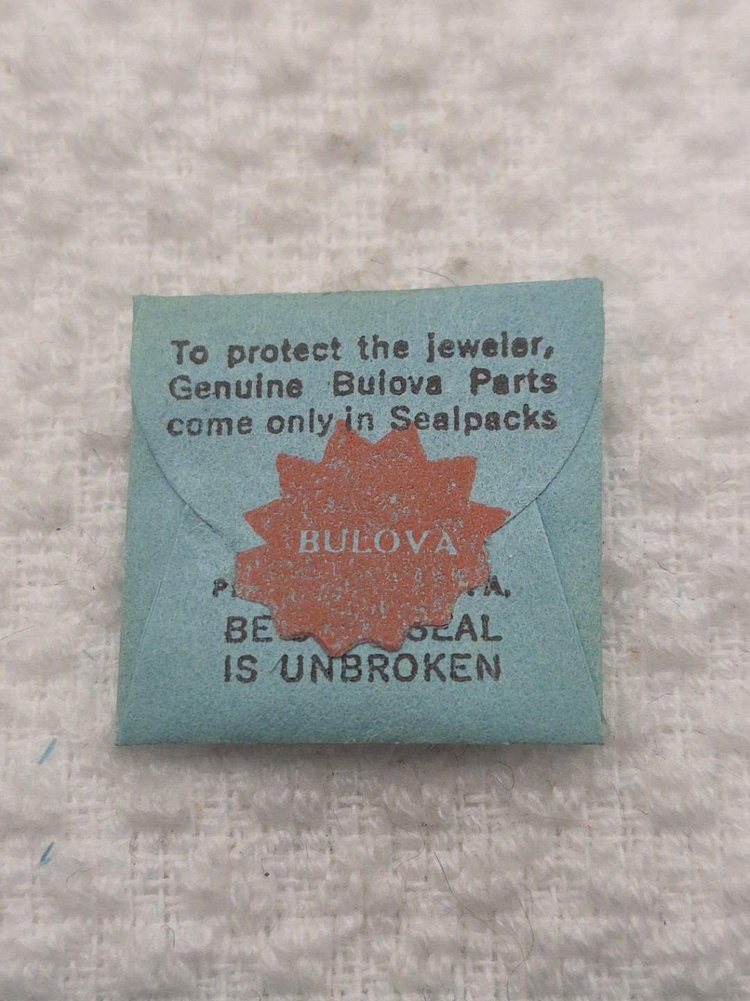 Bulova 1 Roller With Jewel 11AF #60 NOS