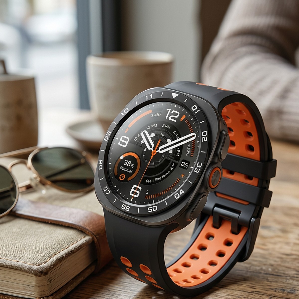 PC Engraved Scale Bezel Ring Cover For Samsung Galaxy Watch Ultra 2 2026 47mm