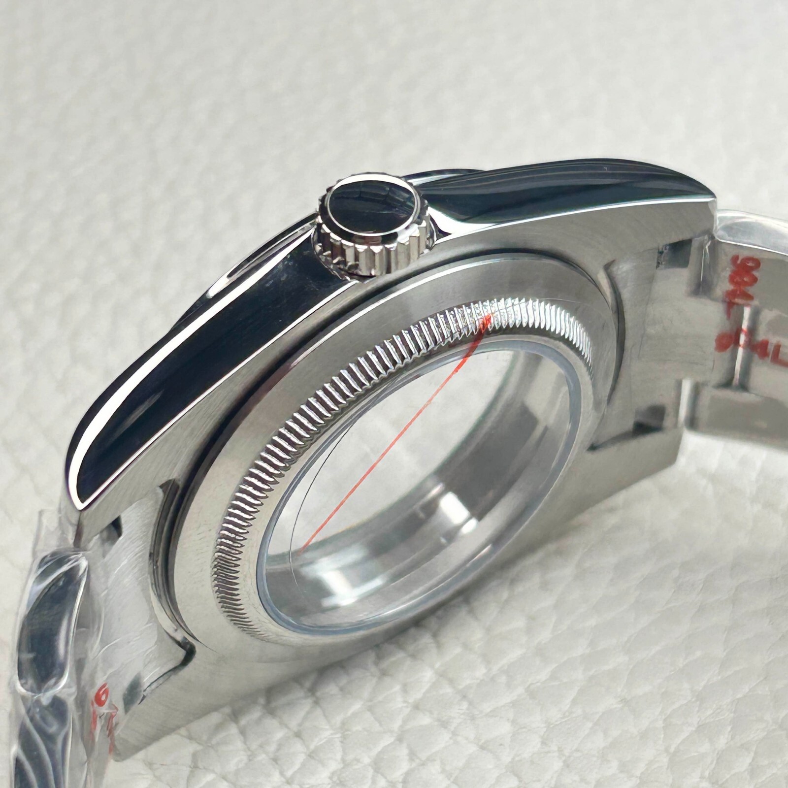 Sapphire Watch Case Stainless Steel Case Strap Fit NH35 NH36 Movement Mod 39mm