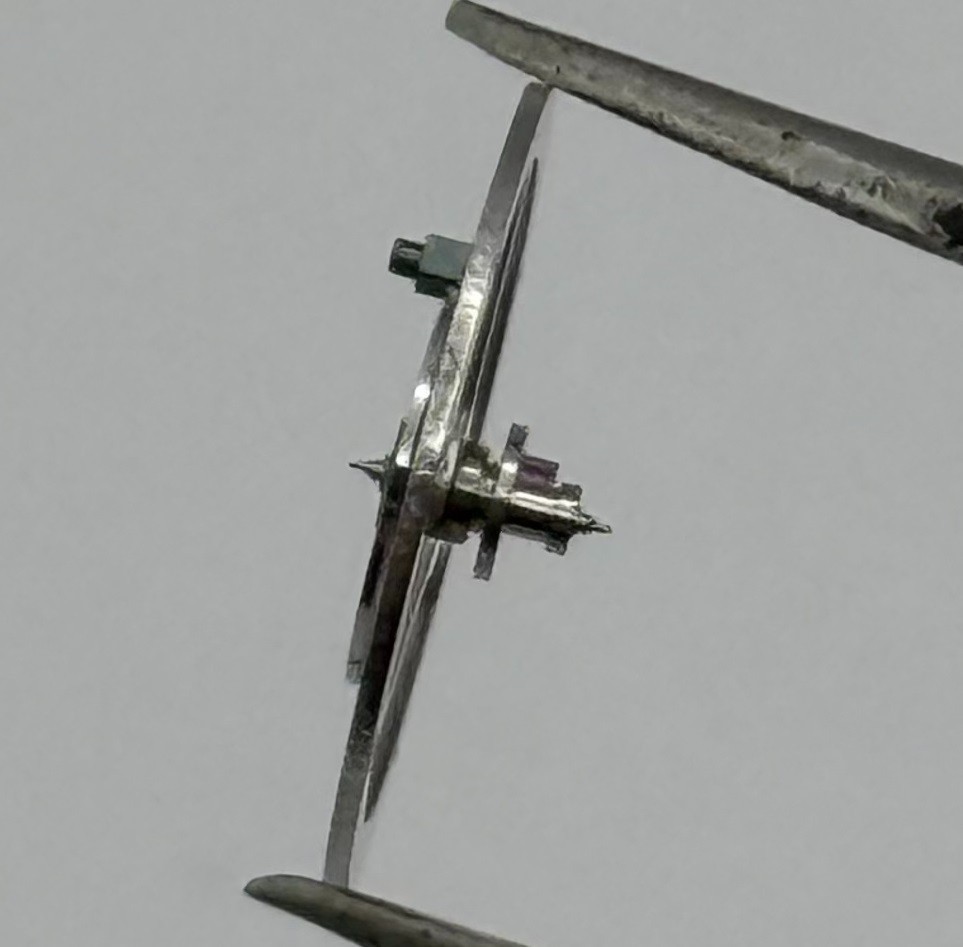 BFG 582 Balance Wheel Complete And Spring 13½’’’ 1782 Watch Movement Parts NOS