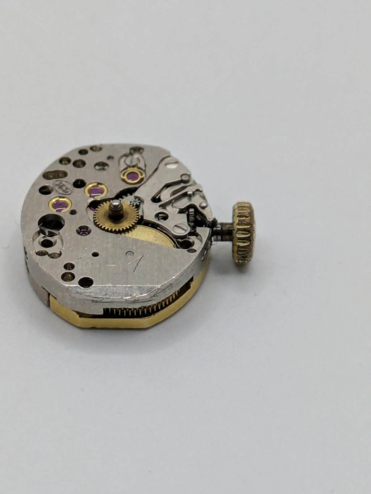 Rotary AS 1677 Manual Wind Watch Movement No Dial See Photos / Video 15.3mm