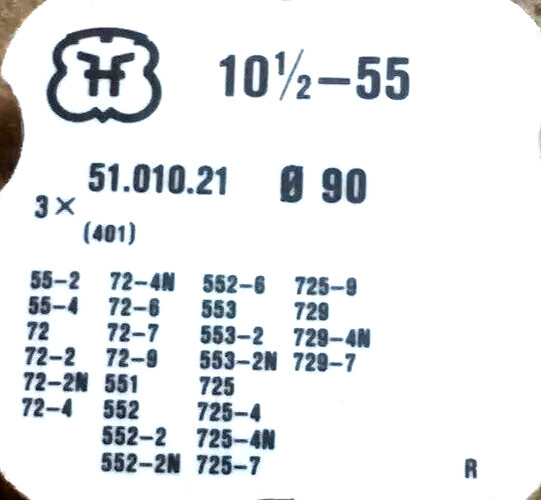 FHF 55 Winding Stem watch part #401 for Fontainemelon 55 (2 each)