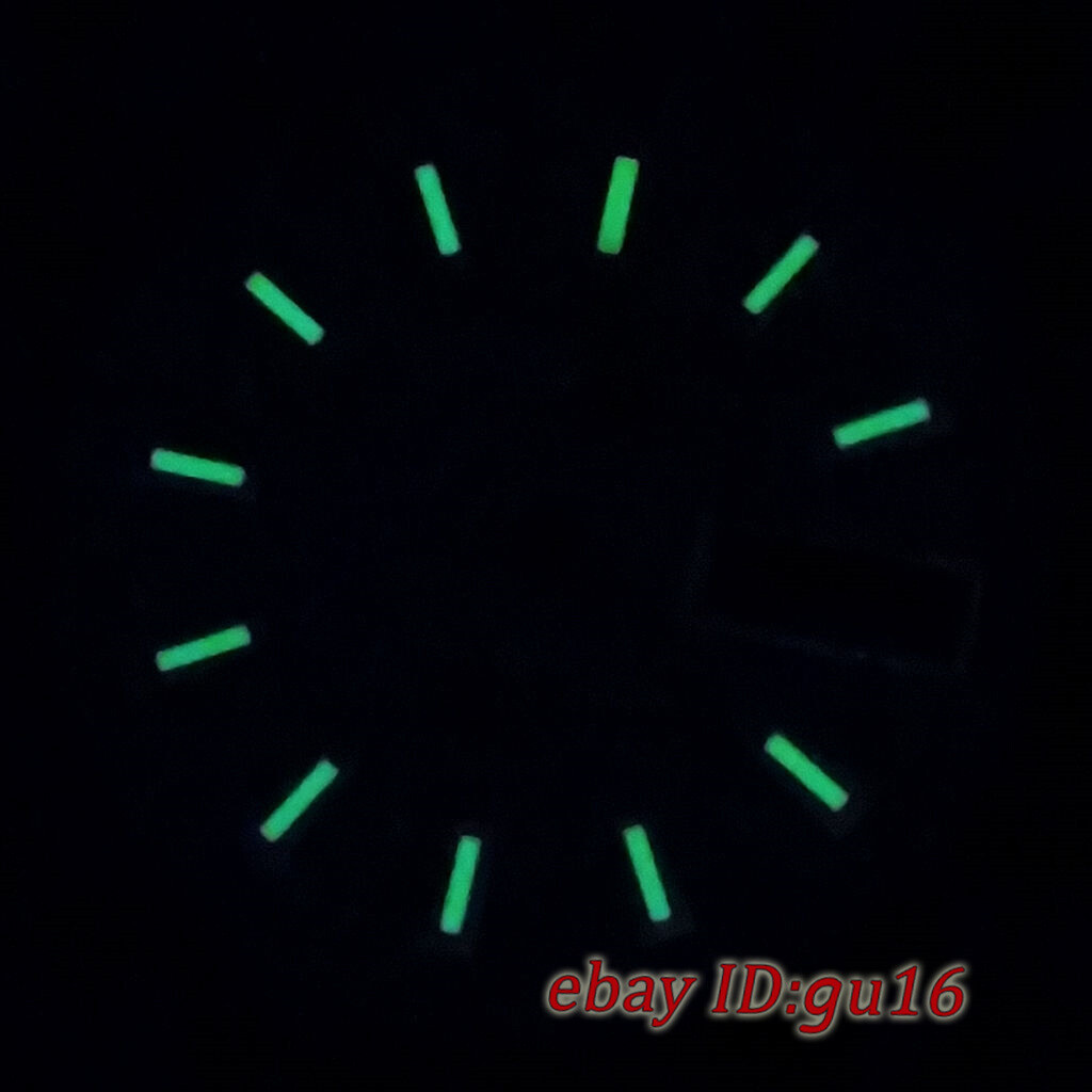 29mm Sterile green luminous Gray blue black green dial fit NH36 NH36A Movement