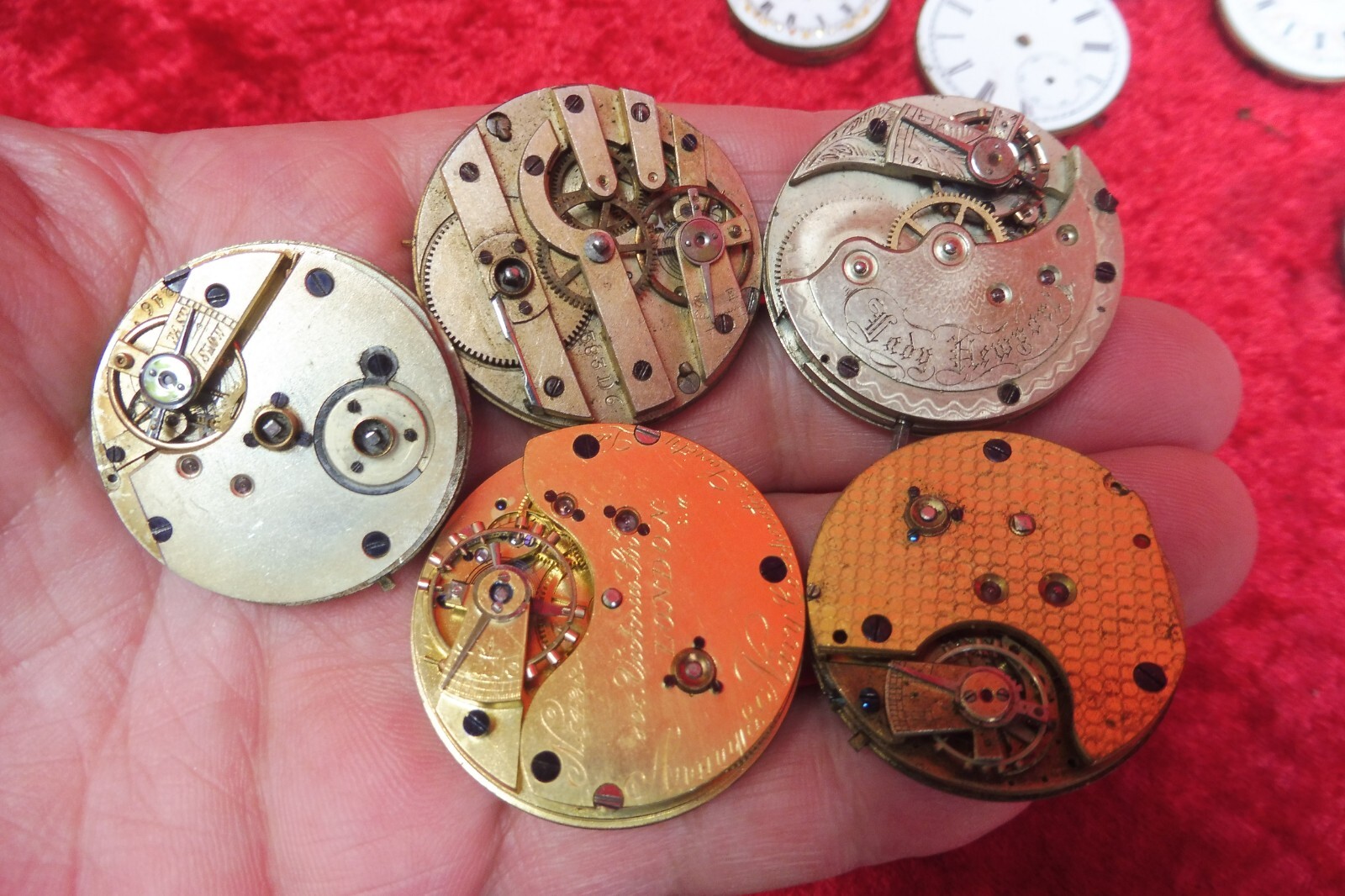 Pocket Watch Mechanisms, 21 Beautiful, Old Watch Mechanisms