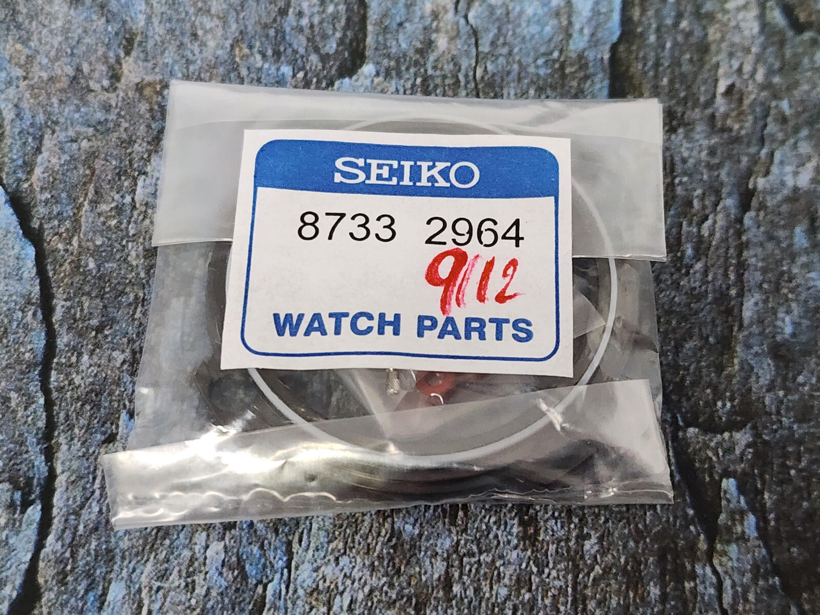 Rare Nos ORIGINAL SEIKO BEZEL DIVER PARTS 8733 2964 Sportura