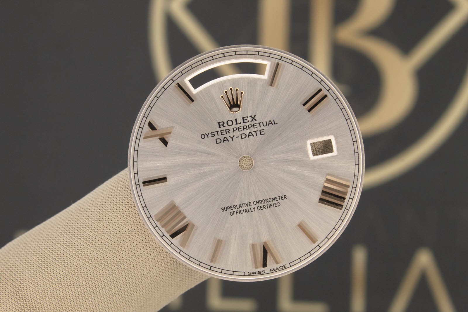 Rolex Day-Date 40mm Sunburst Roman Everose Dial Model 228235 ULTRA RARE