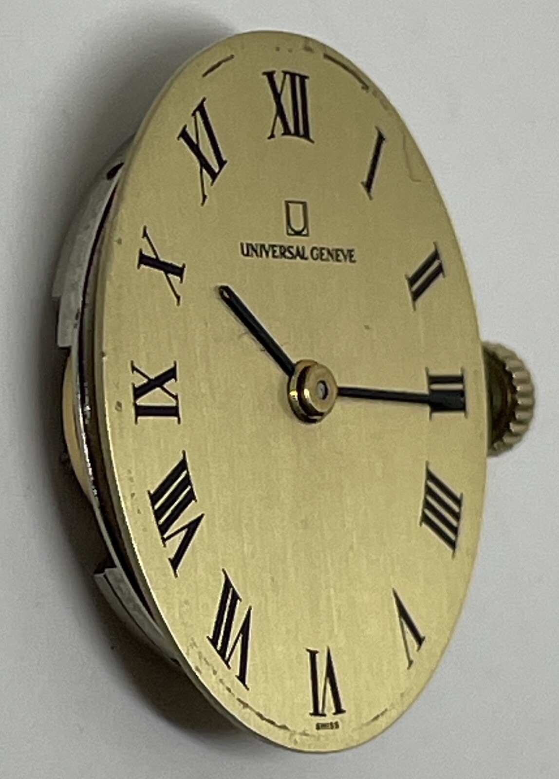 UNIVERSAL GENEVE 42 MOVEMENT Swiss 17 Jewels Runs