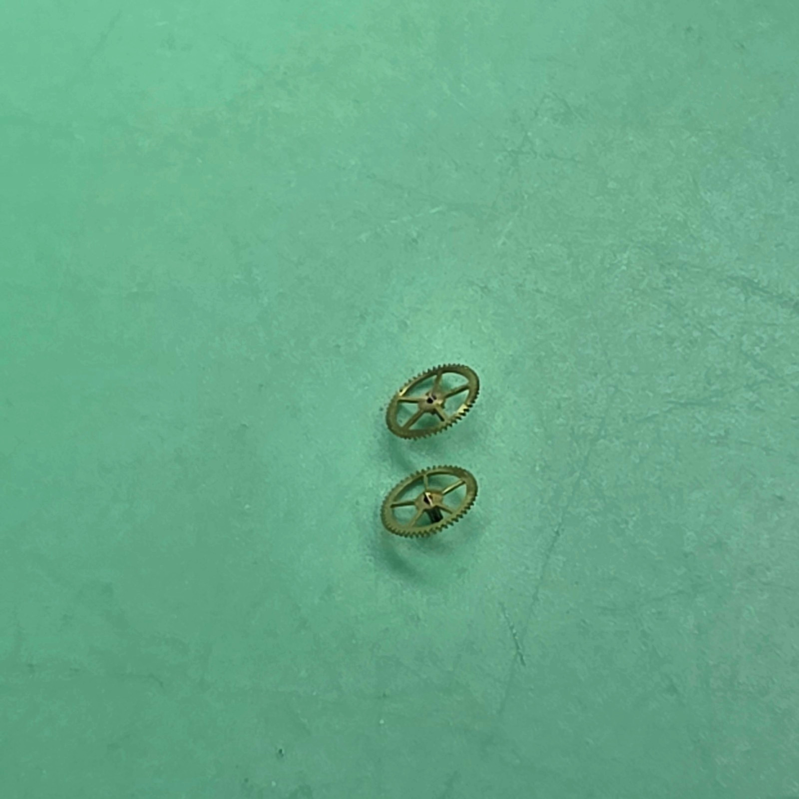 Third & Fourth Wheels Bulova Cal. 6BK Original Watch Part /W102