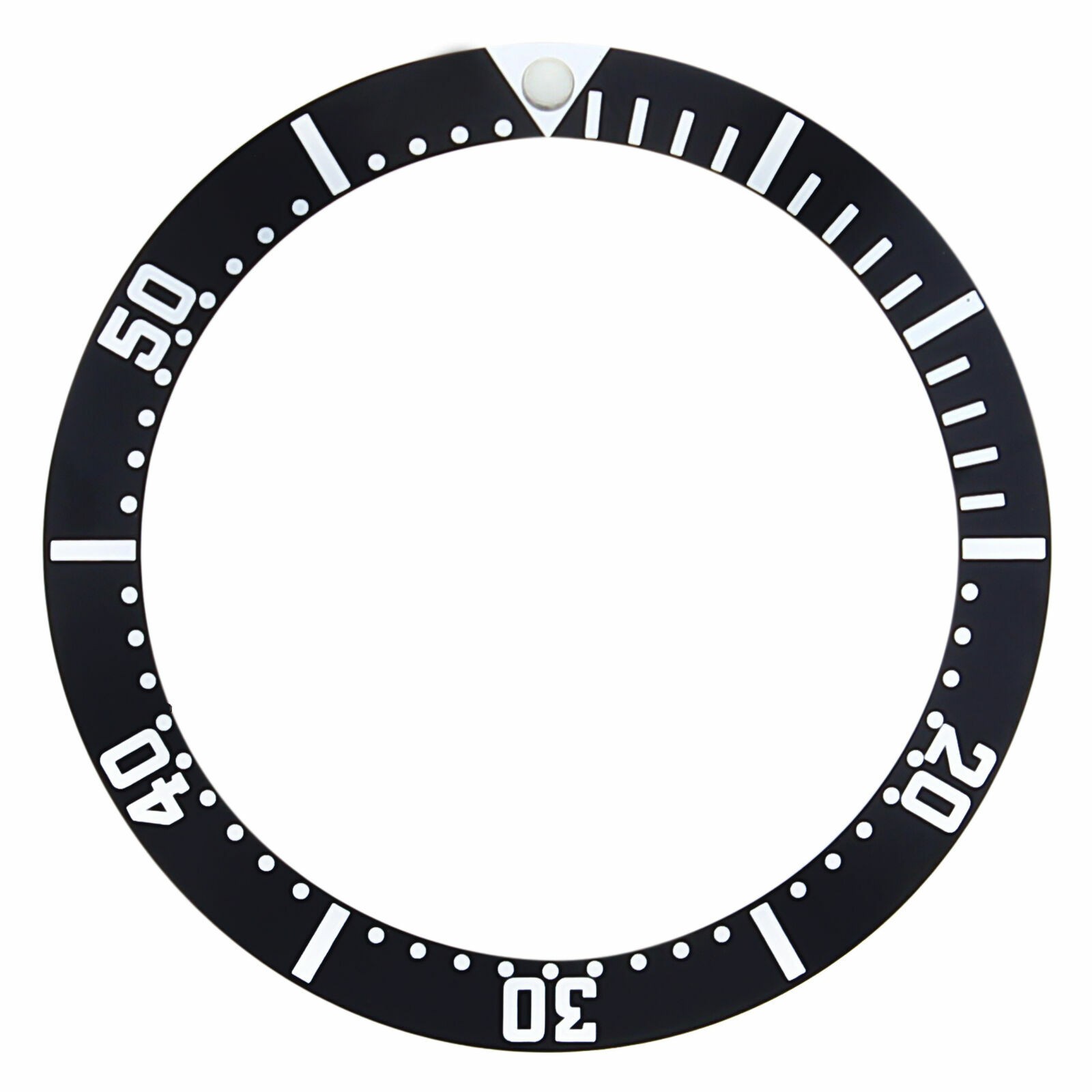 BEZEL INSERT FOR OMEGA SEAMASTER 300M PROFESSIONAL CHRONOGRAPH 2599.80 BLACK