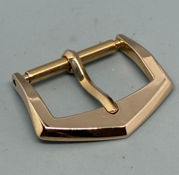 Patek Philippe 18K Rose Gold Watch Tang Buckle 16mm 3.45g 750 Hallmarked