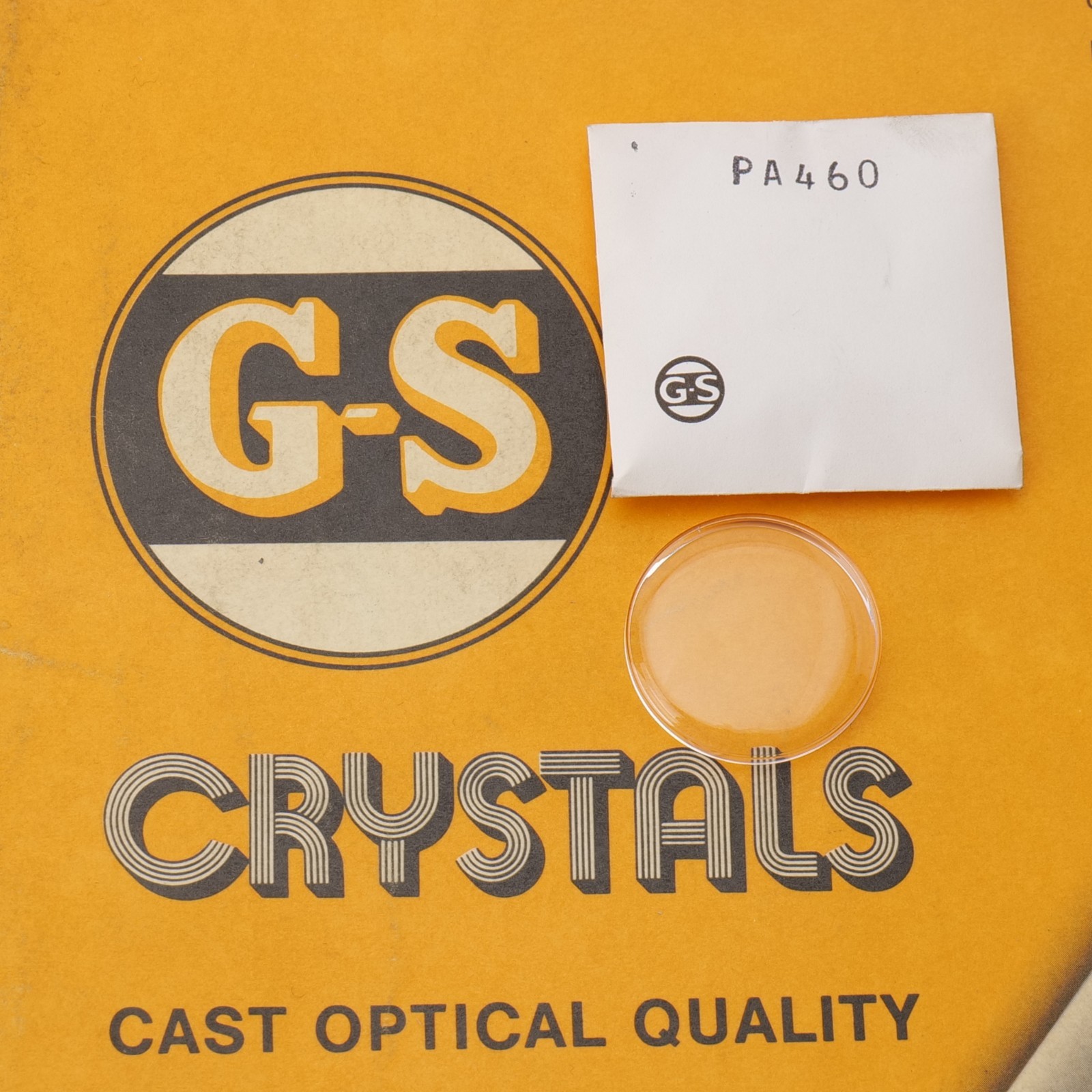 NOS GS Watch Crystal PA460 Wyler 1162 Benrus 29.5mm New Old Stock (PA1D19)