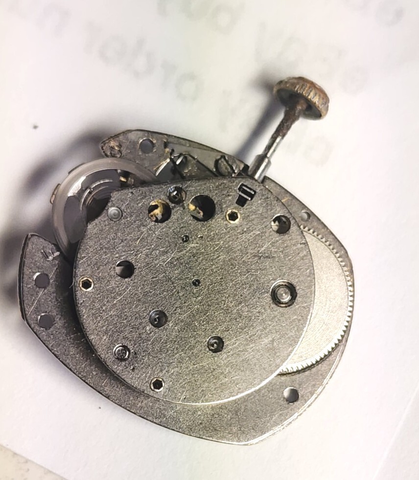 Early Timex M24 Movement had complete service with sweep second 24 one jewel