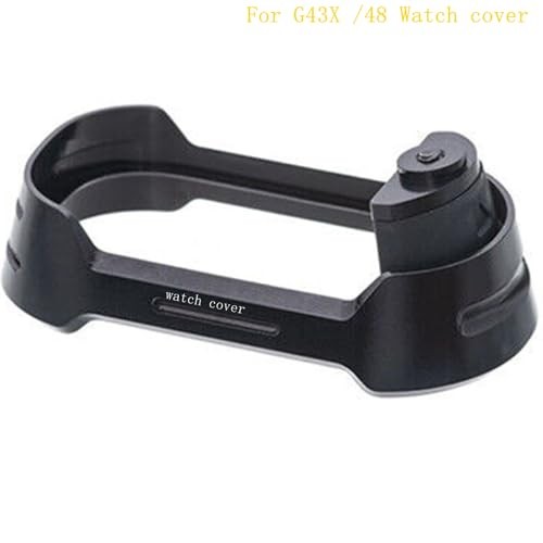 Aluminum Watch Frame Mount Cover for G43X/48 Smartwatch, Black