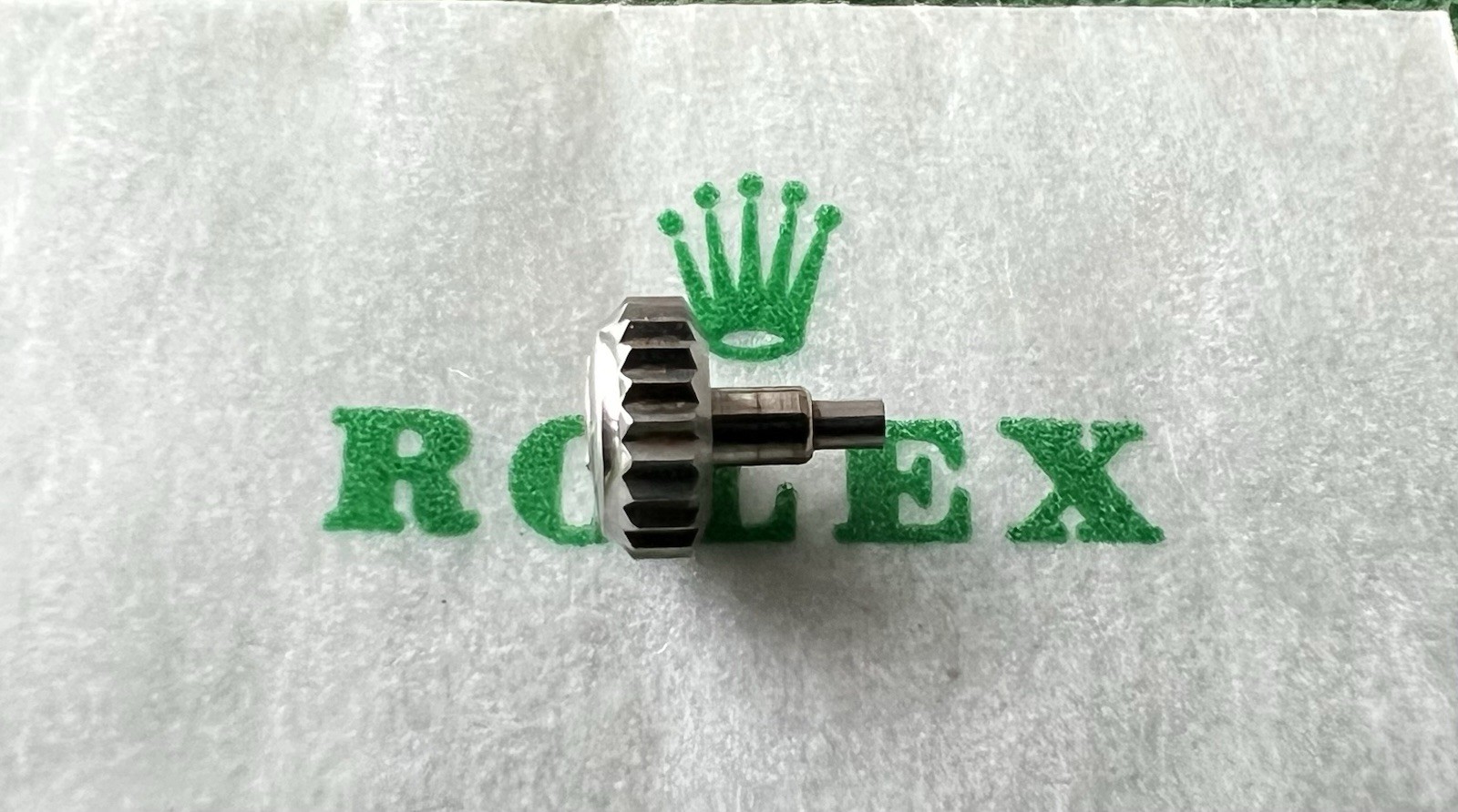 Genuine Rolex Datejust Explorer 24-600-0 Stainless Steel 6mm Crown OC#1677