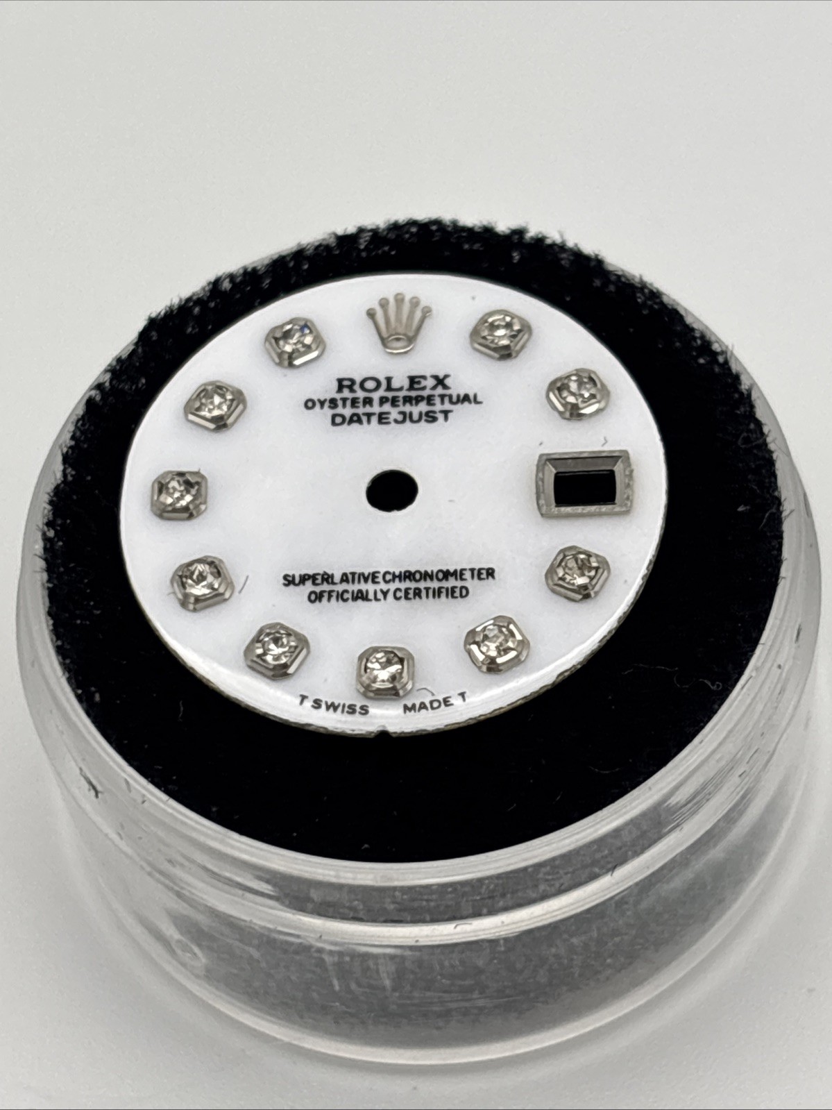 Rolex Lady Datejust White Dial Factory Diamond Markers – 26mm case No Papers
