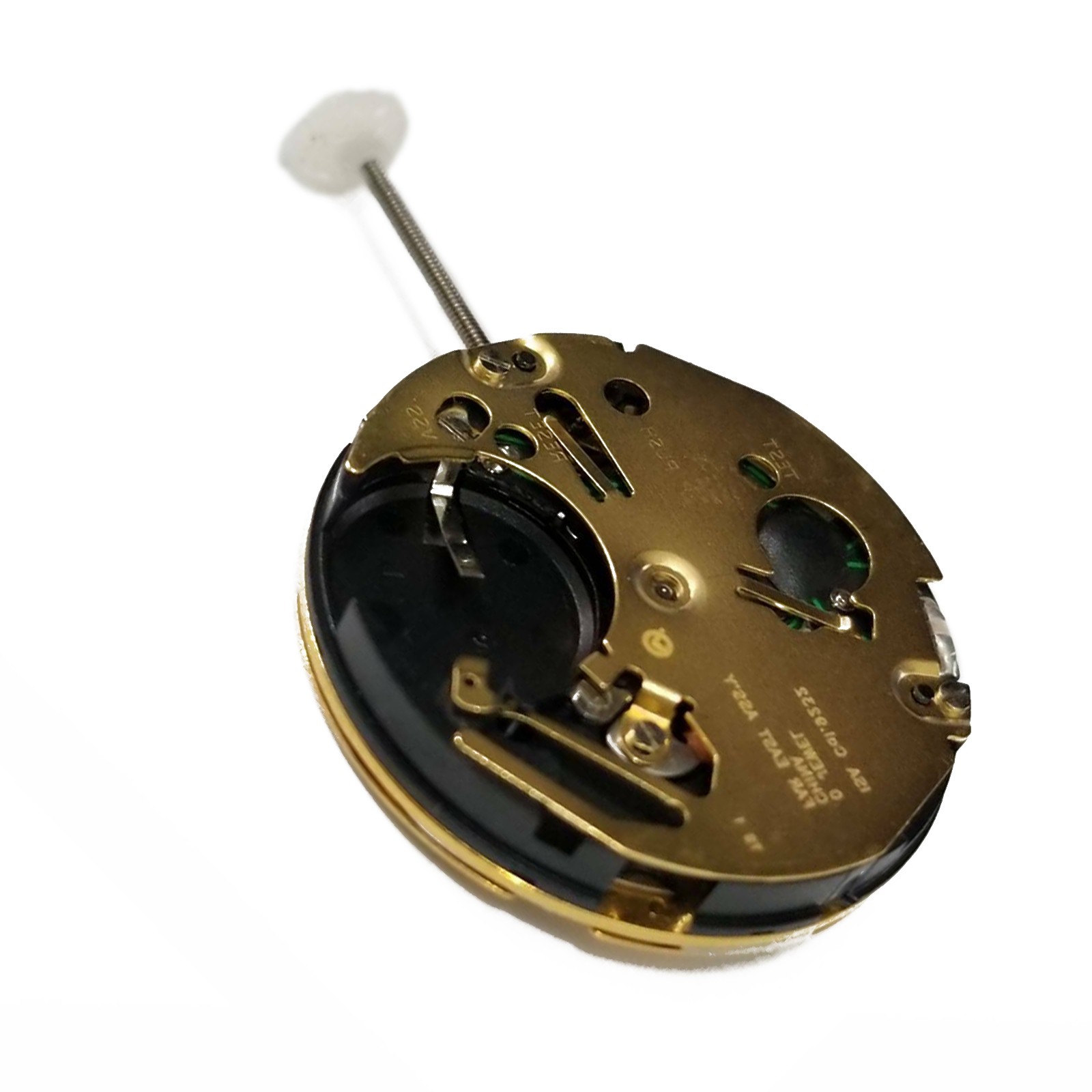 Date @3 Quartz Watch Movement With Stem&Battery Replacement Parts For ISA 9232